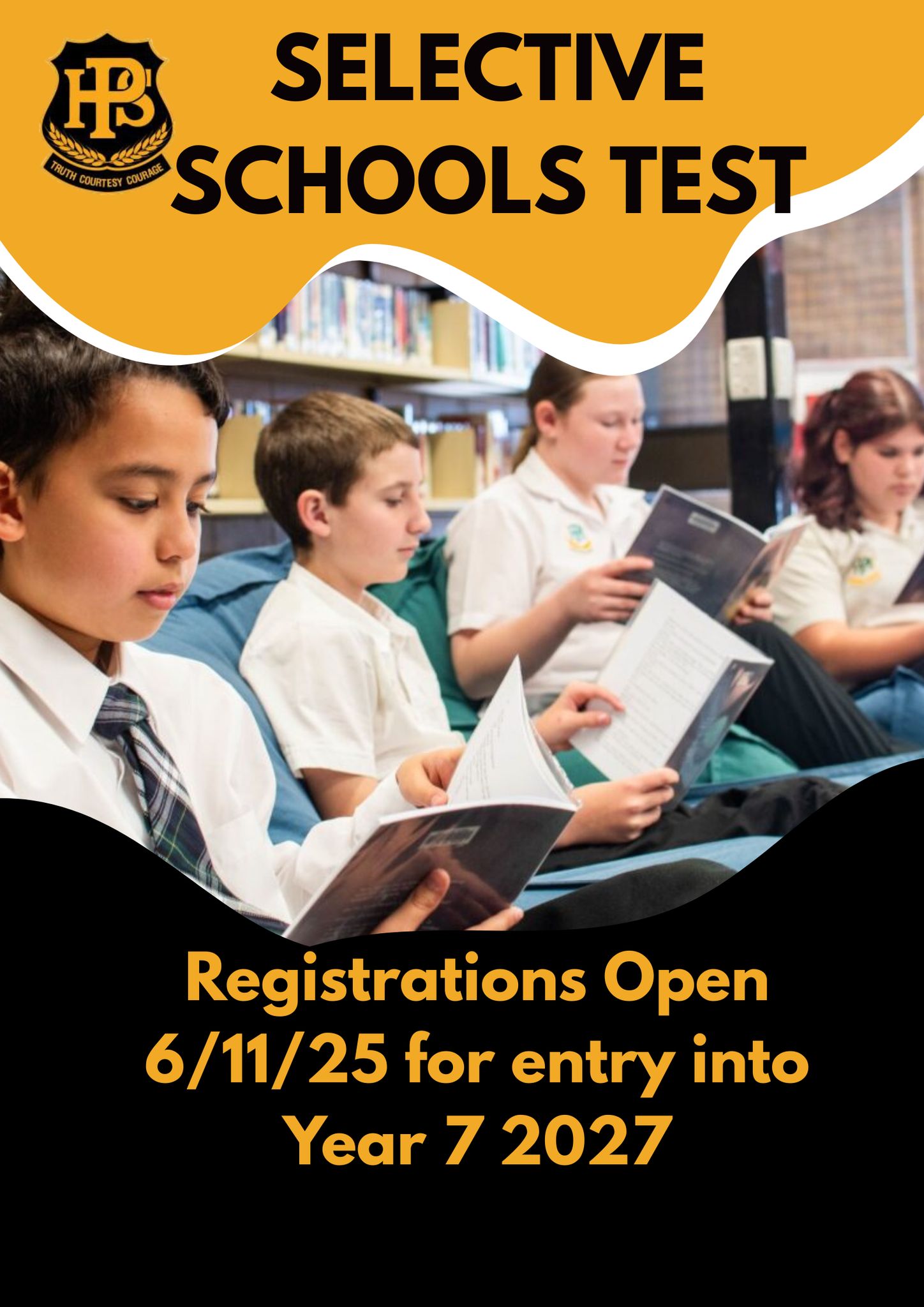 Peel - Applications are now open for 2027 entry into selective high ...