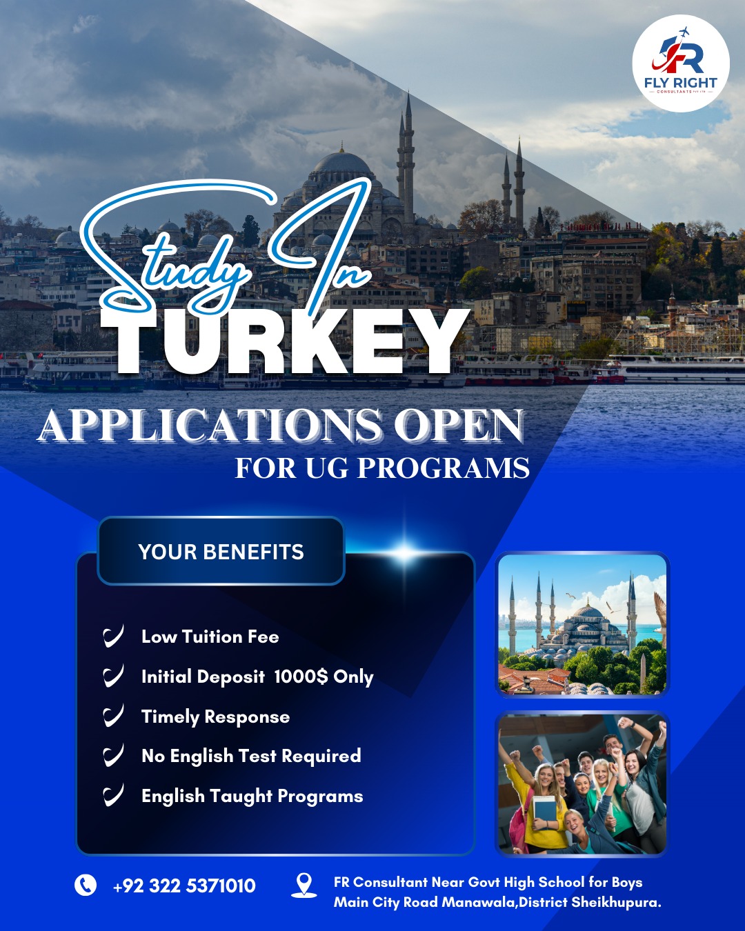 🇬🇧 Turn Your UK Education Dream... - FR Consultants Mananwala | Facebook
