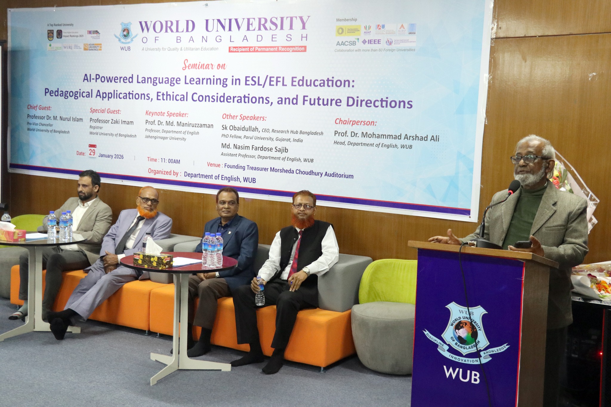 The Department of... - World University of Bangladesh | Facebook