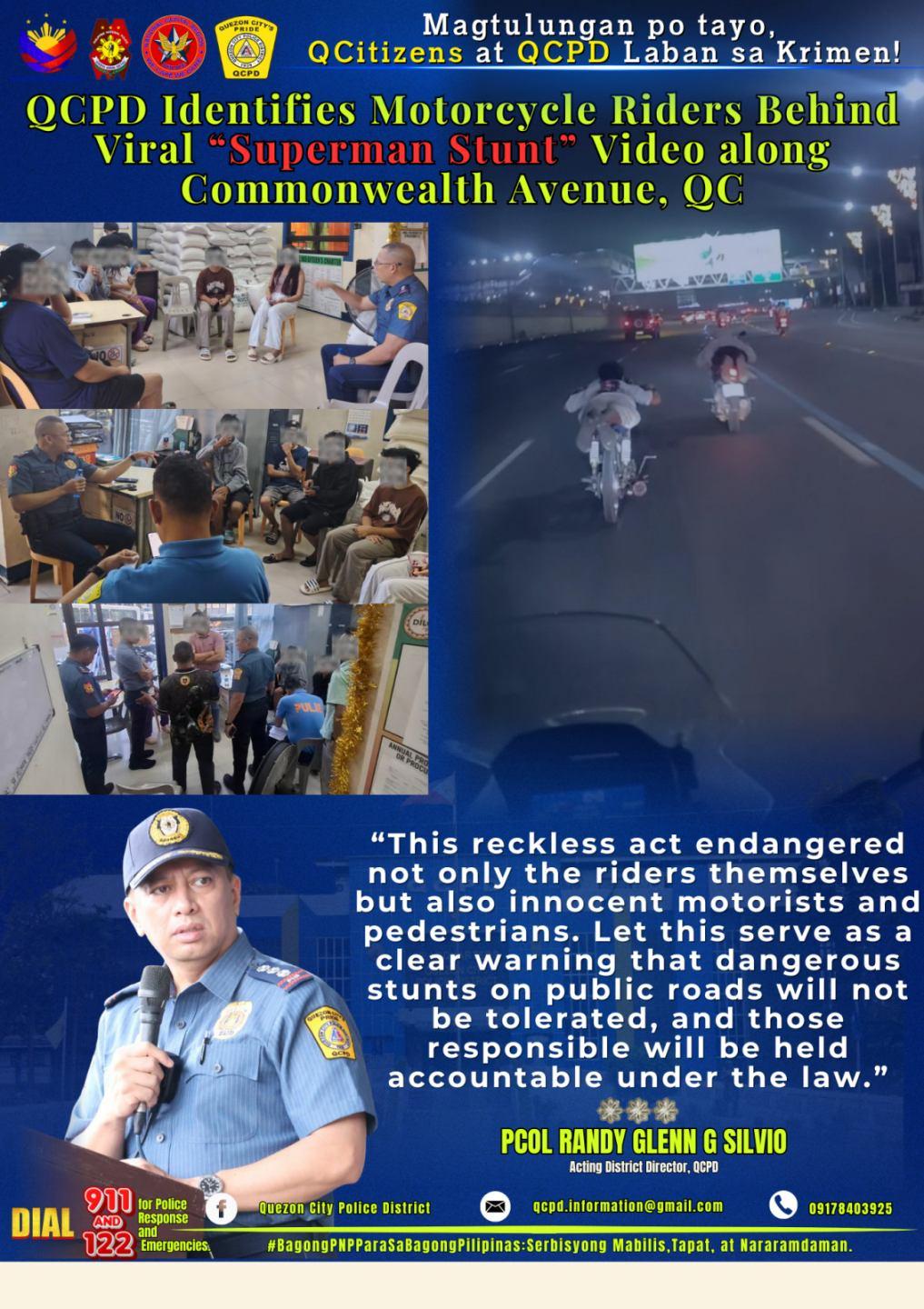QCPD Identifies Motorcycle... - Quezon City Police District | Facebook
