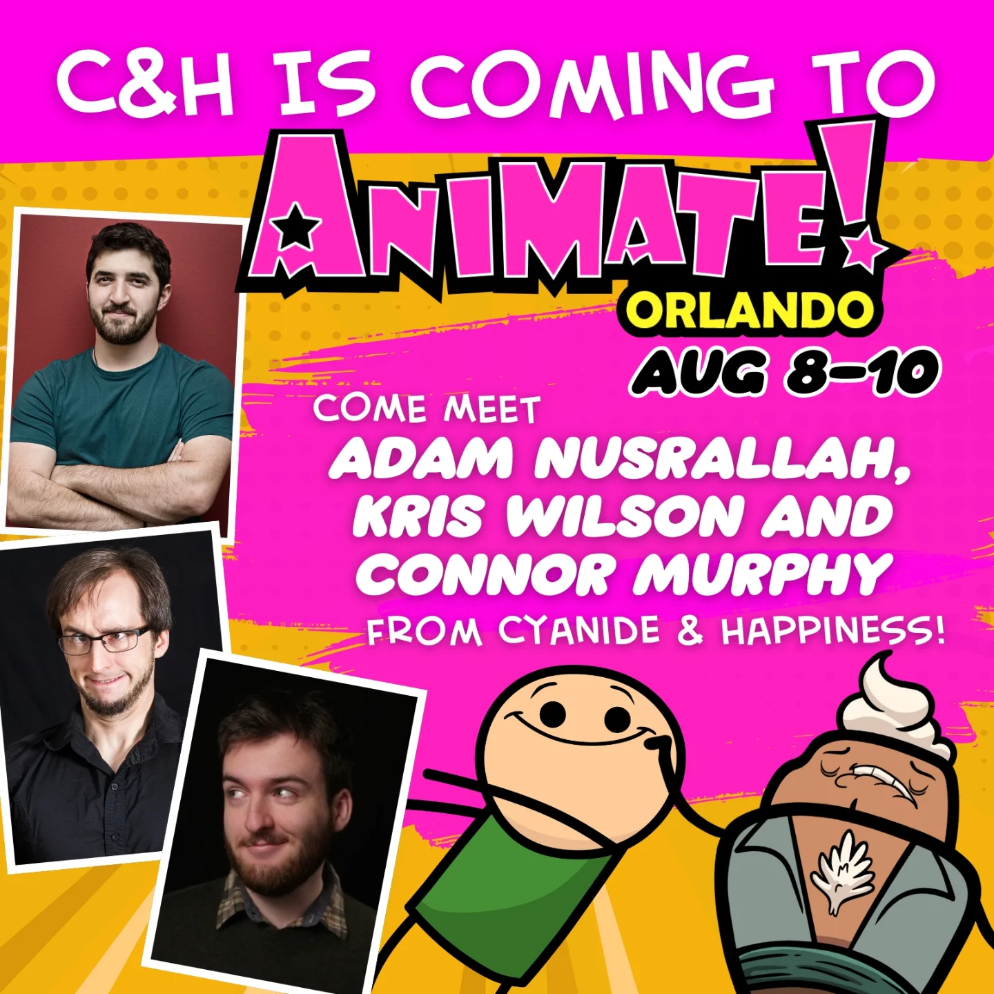 Cyanide - 💥 We are headed to @animateorlando this weekend in, of course ...