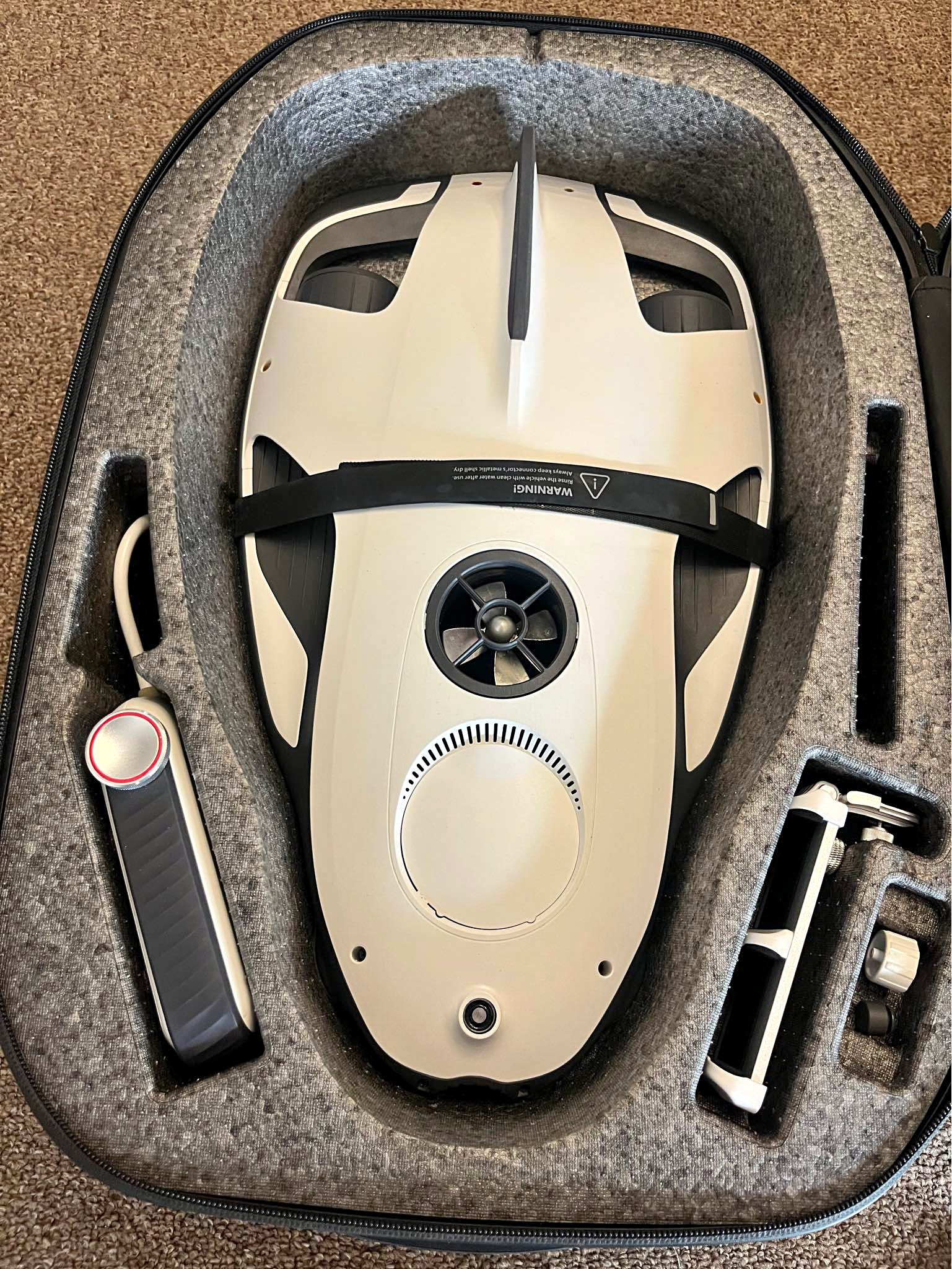 Power Vision PowerRay underwater drone, designed for underwater ...
