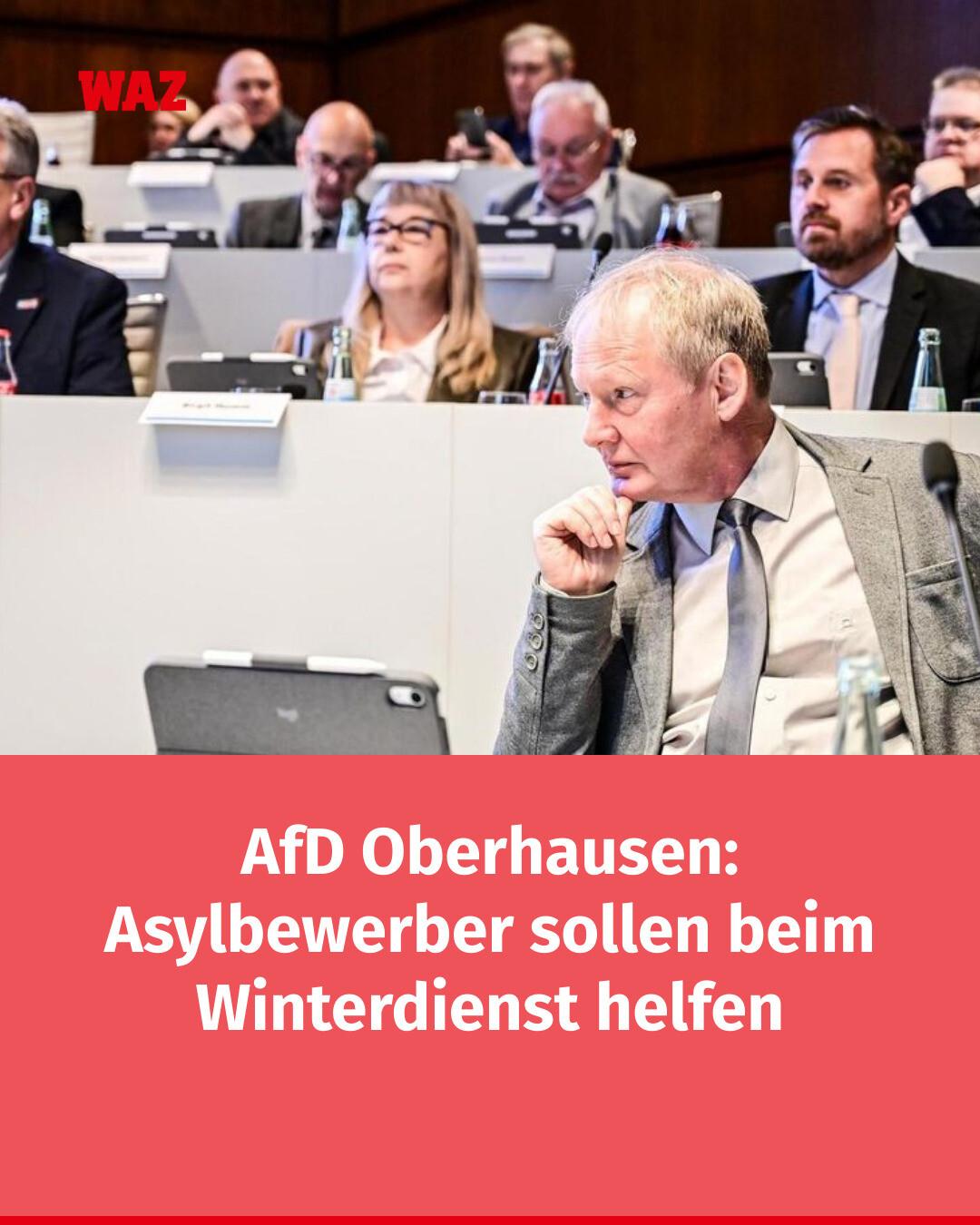 WAZ Oberhausen - Die Ratsfraktion der AfD Oberhausen... | Facebook