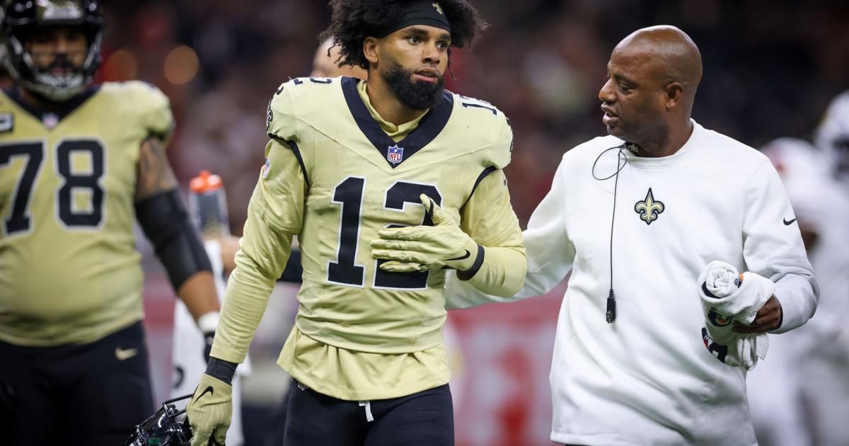 NOLA.com - Saints WR Chris Olave explains how his blood clot was ...