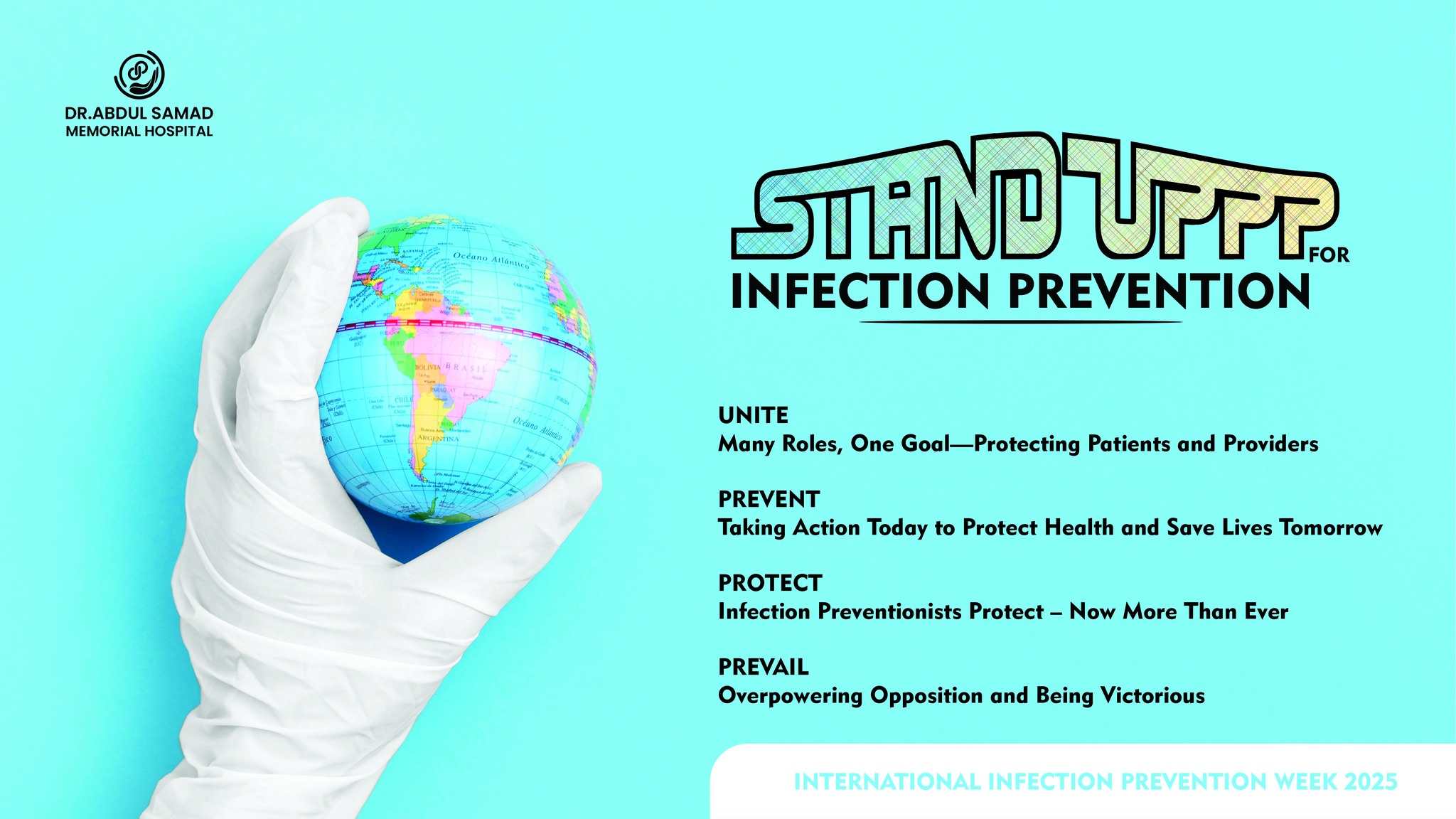Dr. - Infection Prevention Week 2025 Stand UPPP for Infection ...