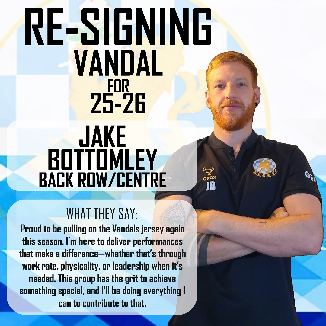 🔥 WELCOME BACK, JAKE! 🏉💙 Halifax... - Halifax Vandals RUFC | Facebook