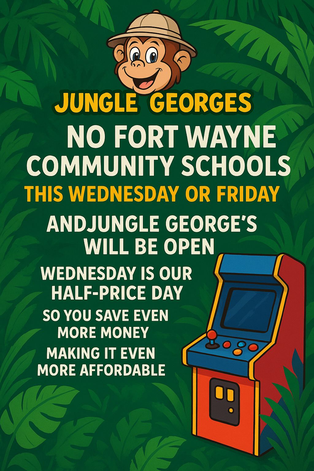 Jungle George's | Fort Wayne IN