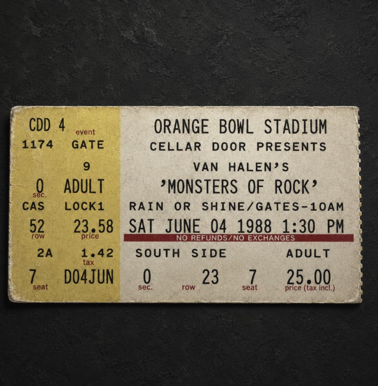 On this day 38 years ago, the Orange Bowl in Miami was ground zero
