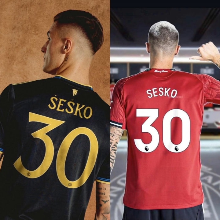 🚨 Sesko To Wear Manchester United Number 30 Jersey! Good luck to