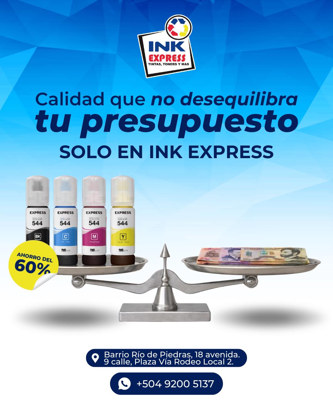 Ink Express HN - 💸 ¿Tus tintas te están vaciando el... | Facebook