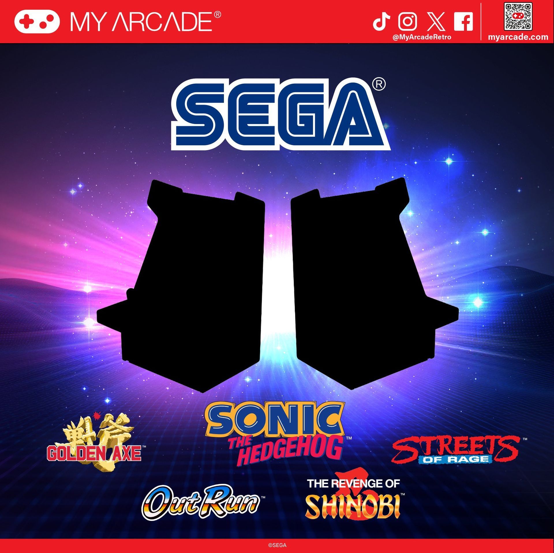 My Arcade x SEGA CES 2025 Showcase #SEGA #MyArcade #CES2025 #CES