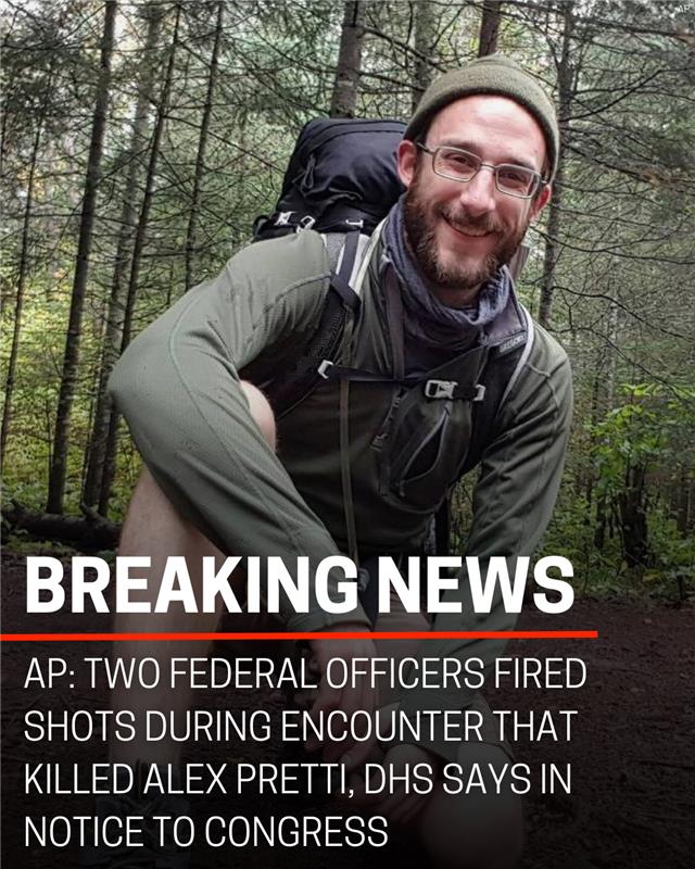 KCTV5 - JUST IN: More than one officer fired at Alex Pretti, new DHS ...