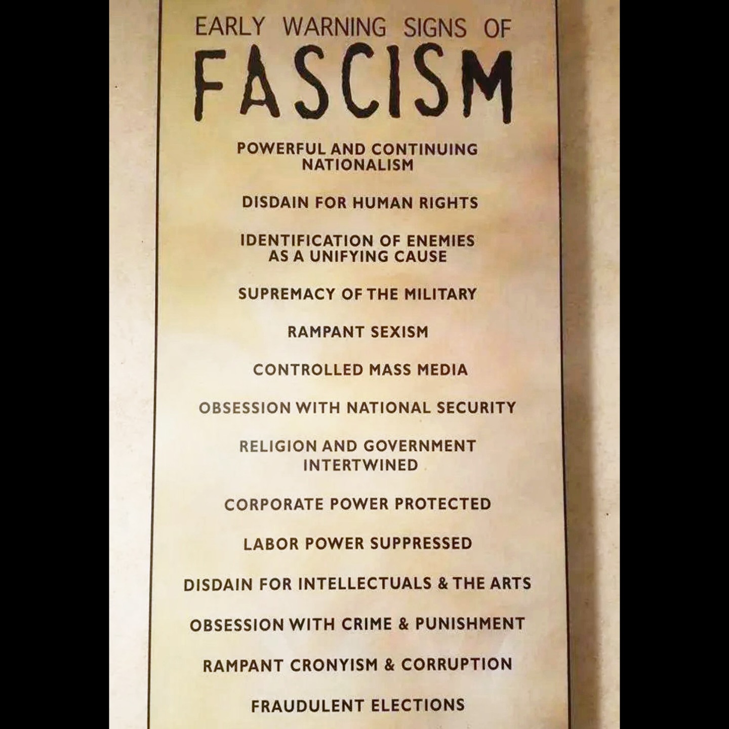 History - Saw this poster at the United States Holocaust Memorial ...
