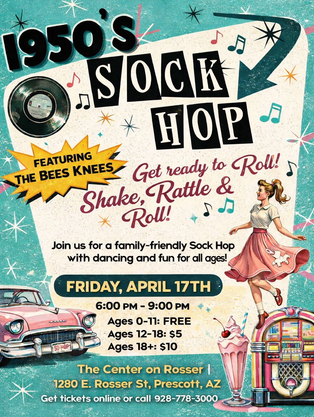 Did you know that Sock Hops... - The Center on Rosser | Facebook