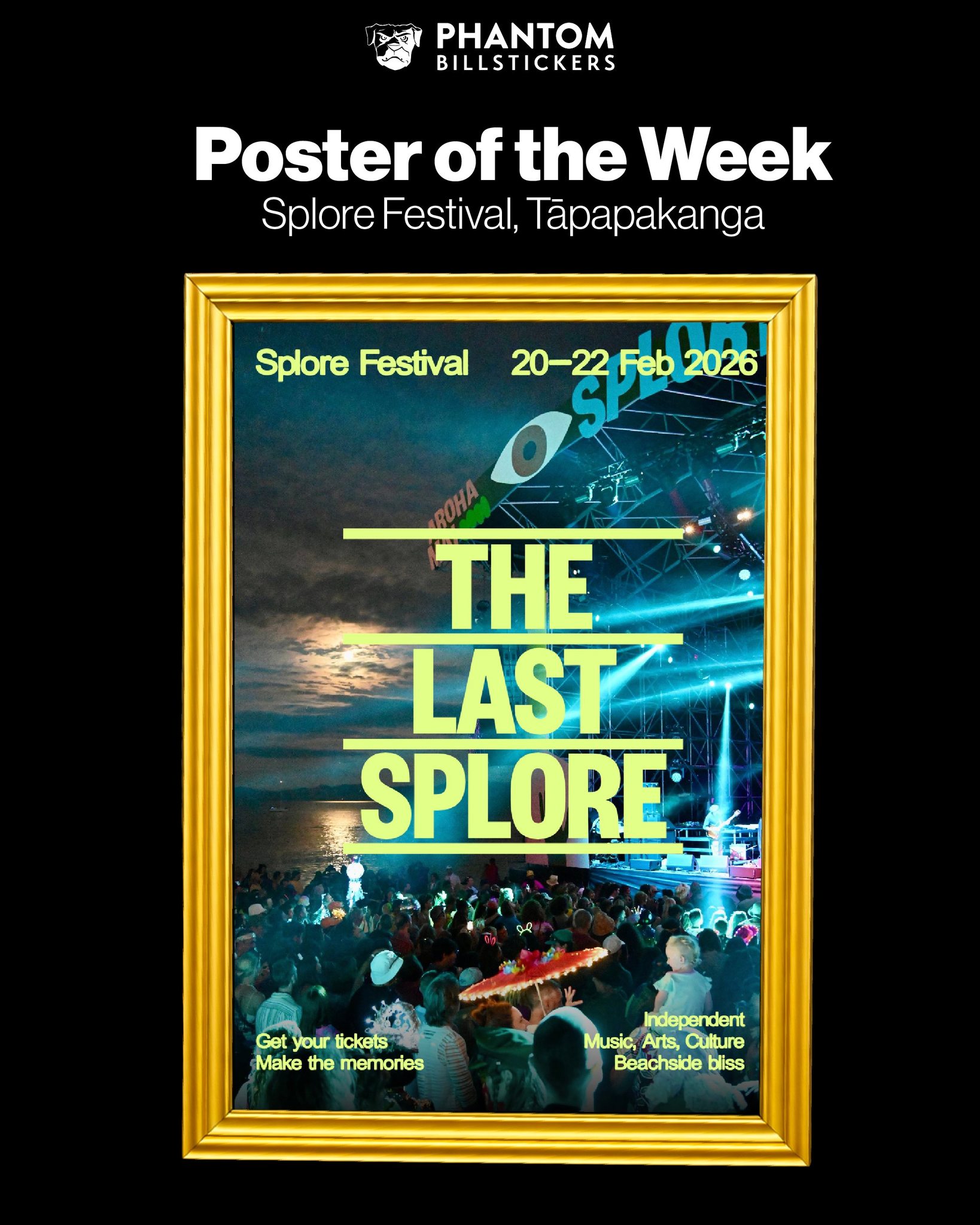 Phantom - Poster of the Week: Splore Festival 2026 The last Splore ...