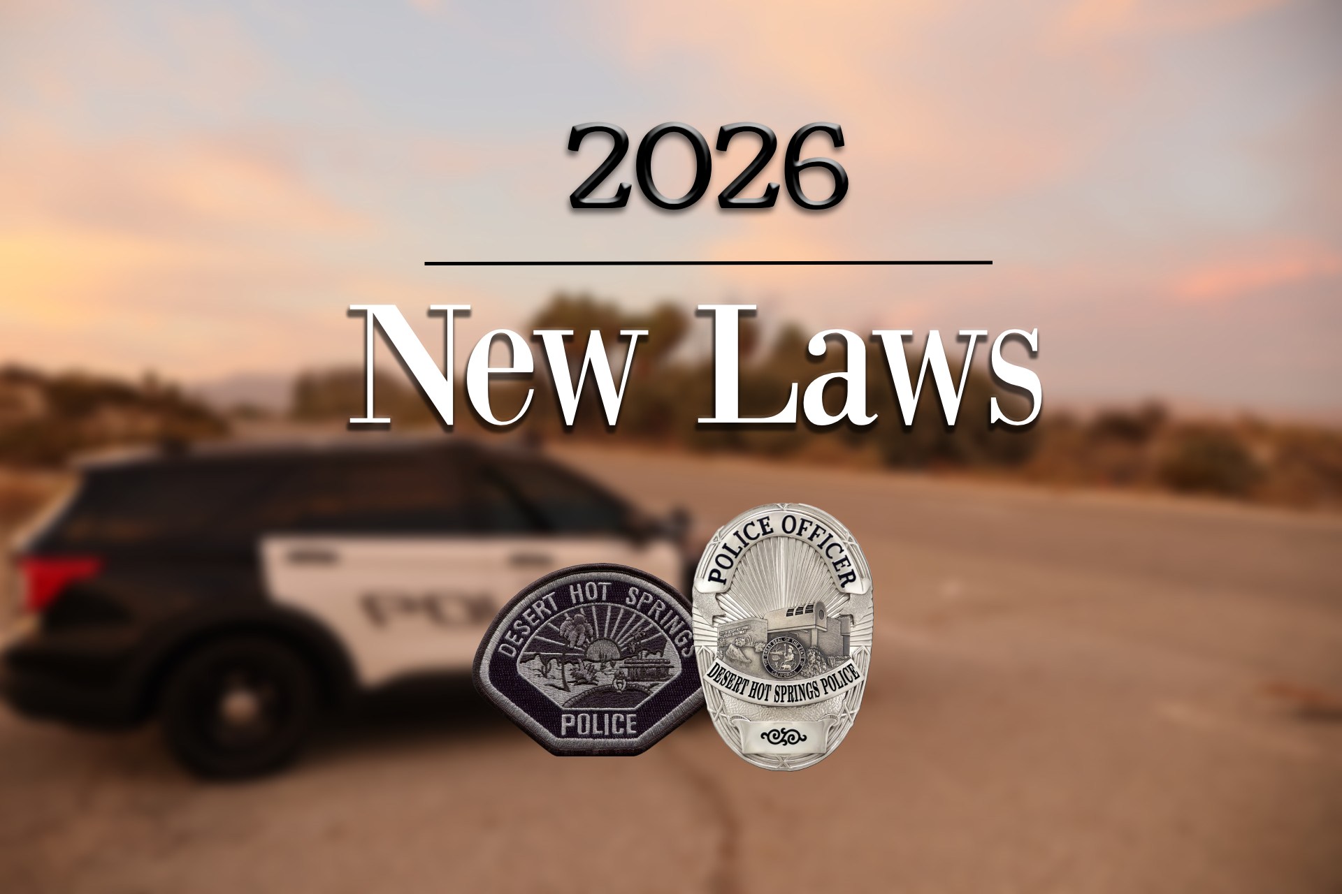 Desert - 🚨 New California Laws Starting in 2026 🚨 Several new laws go ...