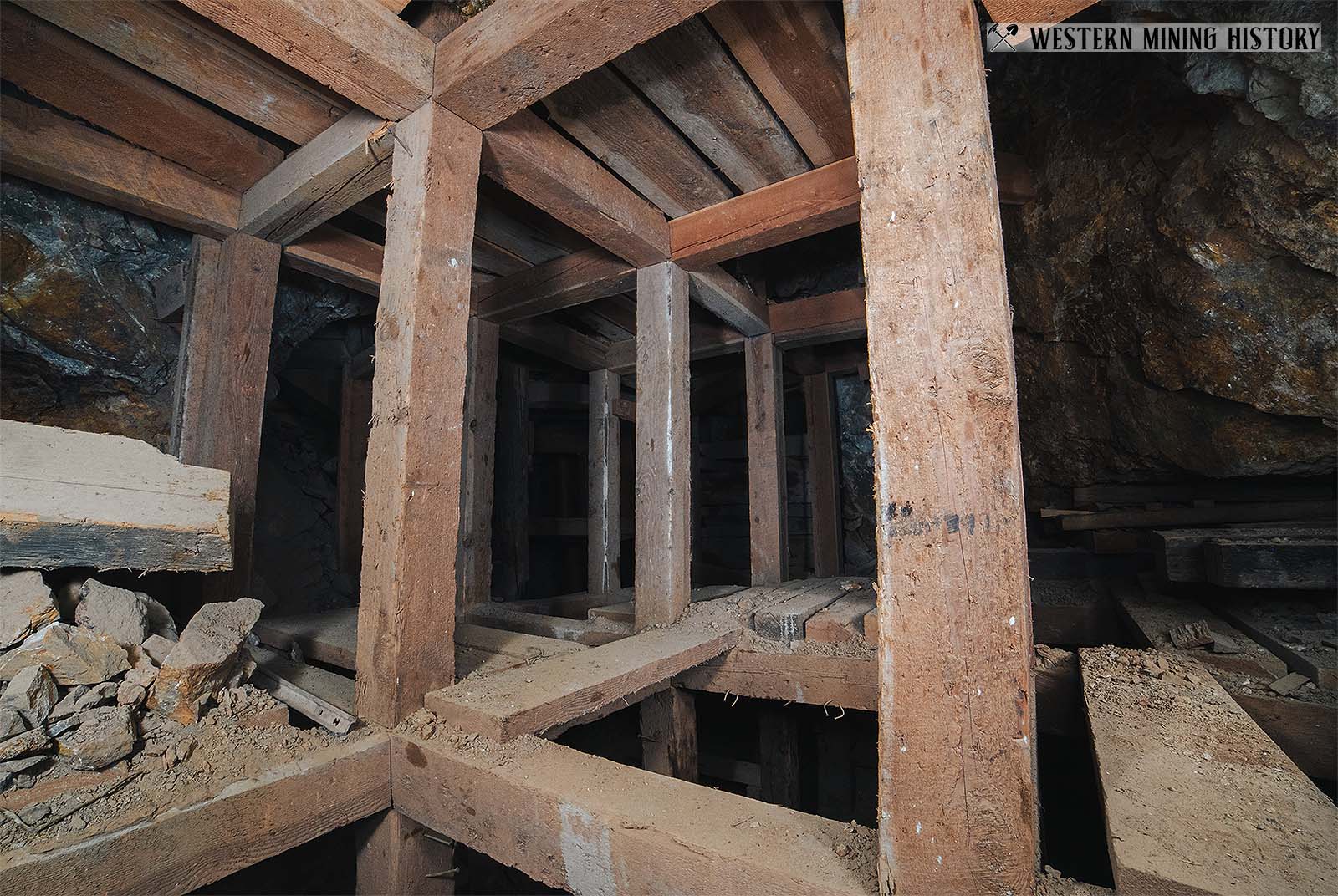This photo from a Nevada tungsten mine was provided by Owen