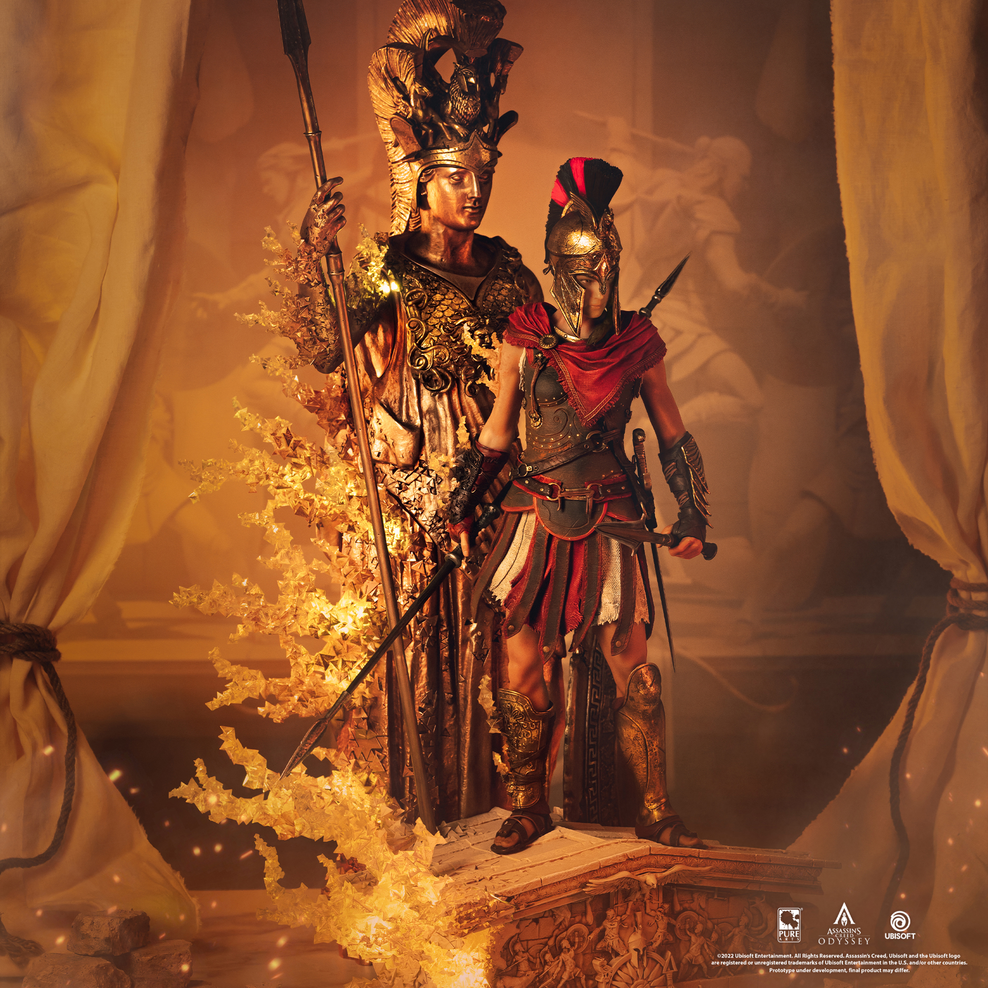 Kassandra from Assassin's Creed Odyssey captured in a stunning 1/4