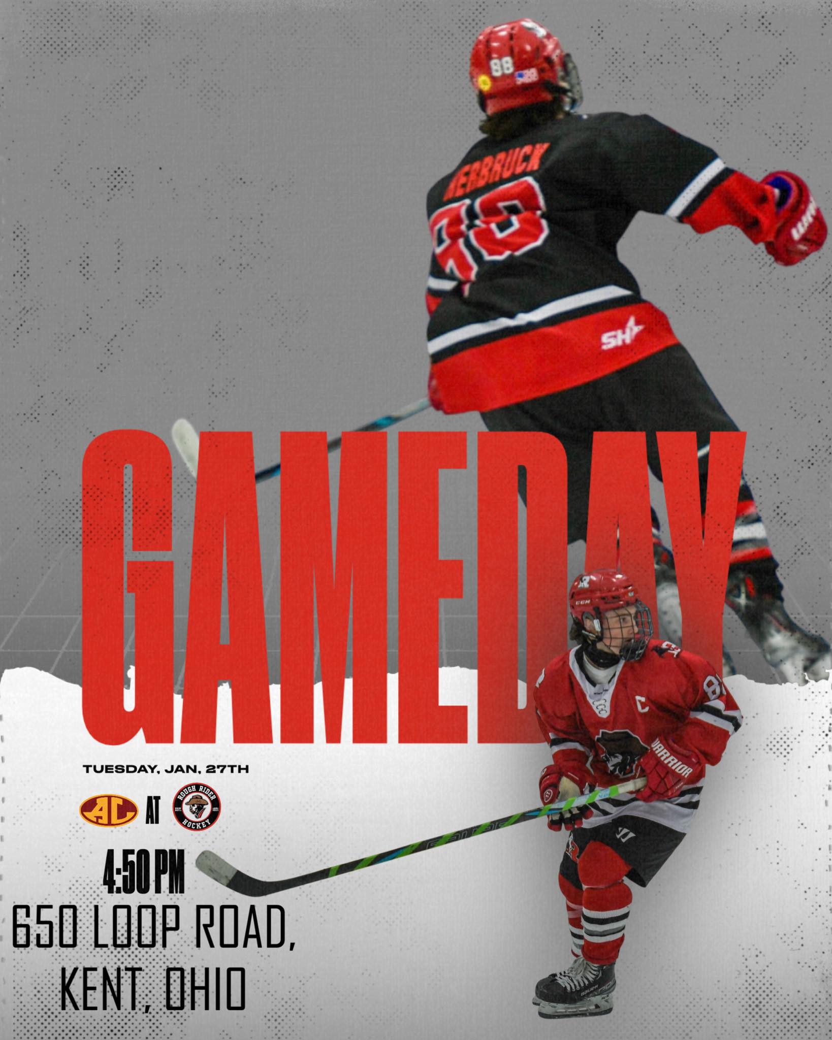 Rough - ️🏒 GAME DAY IS FINALLY HERE 🏒 ️ After a stretch of wild winter ...
