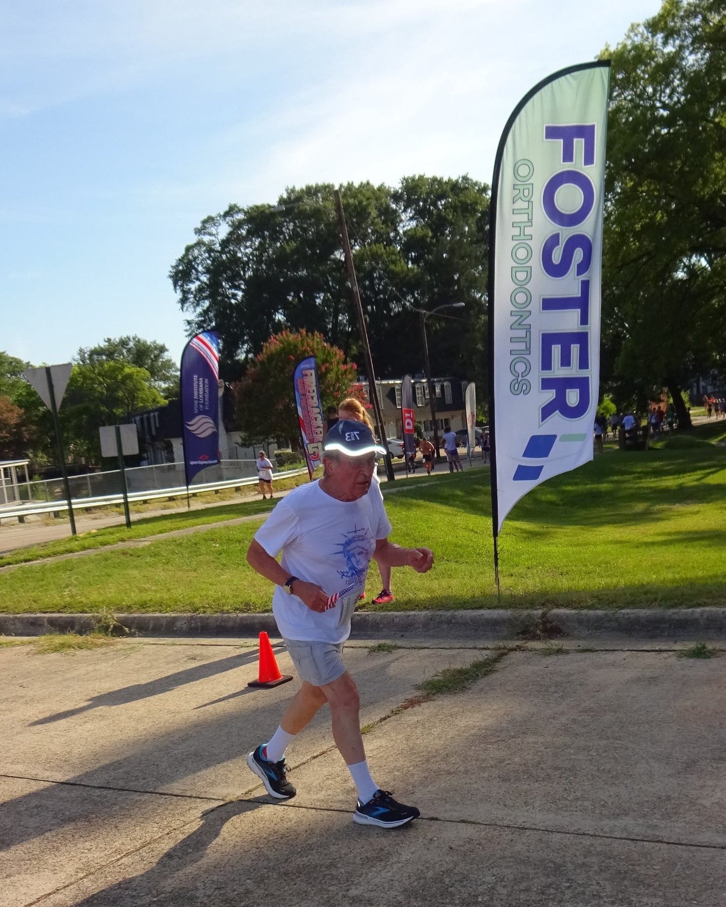 7run3 - Congratulations to honorary #7run3 member Len...