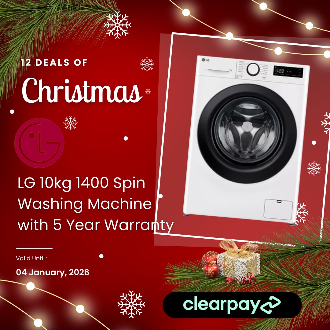 🎄 LG F4Y510WBLN1 10kg 1400... - Irelands Appliance Centre | Facebook