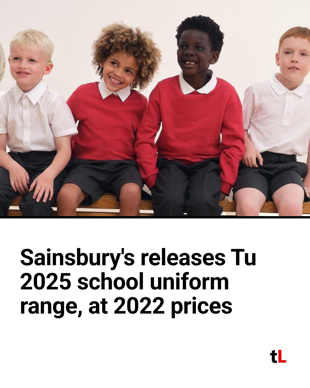 Leader - Tu’s latest school uniform range starts at £3 | Facebook