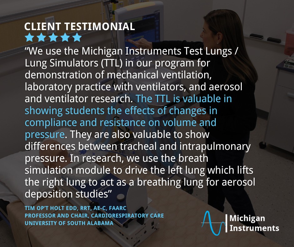 Michigan - Real Tools. Real Impact. “We use the Michigan Instruments ...
