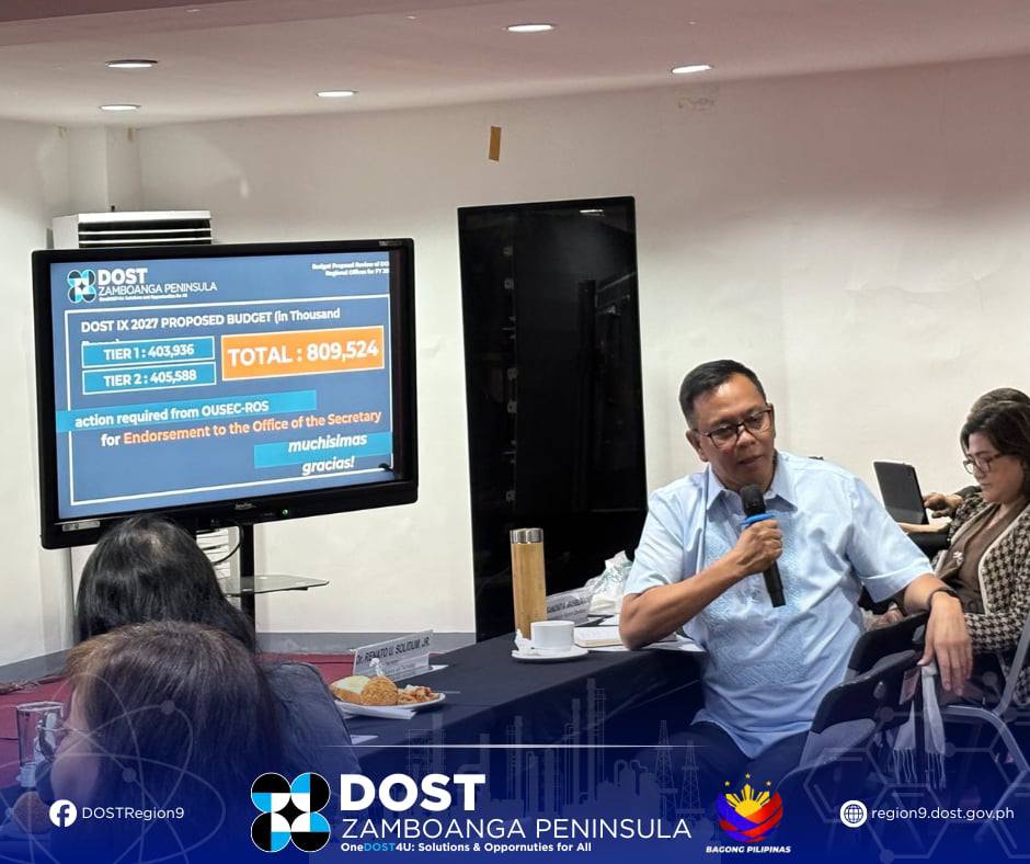 The Department of Science... - DOST Regional Office No. IX | Facebook