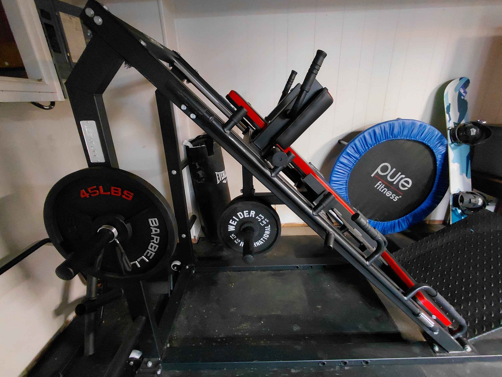 Hack squat leg press - Weight Lifting Machines & Racks - Fenton ...