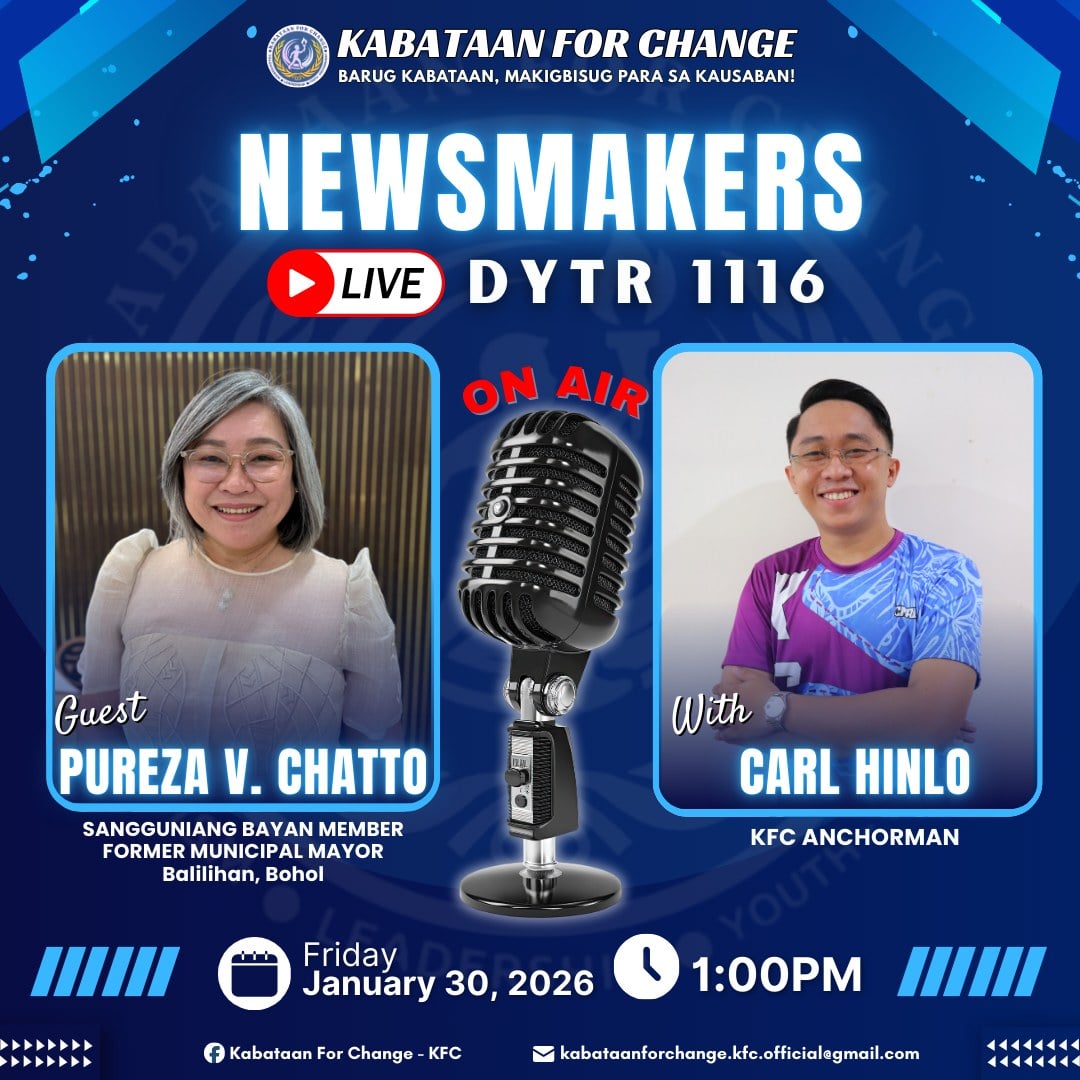 The Bohol - OPEN FORUM ON AIR: Monday, Jan. 12, 2026 * Paminawa sa ...