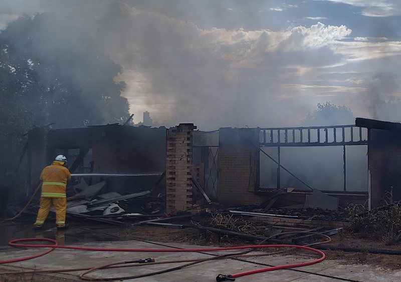 SA - Structure fire at Balaklava - 24 January 2026 CFS crews were ...
