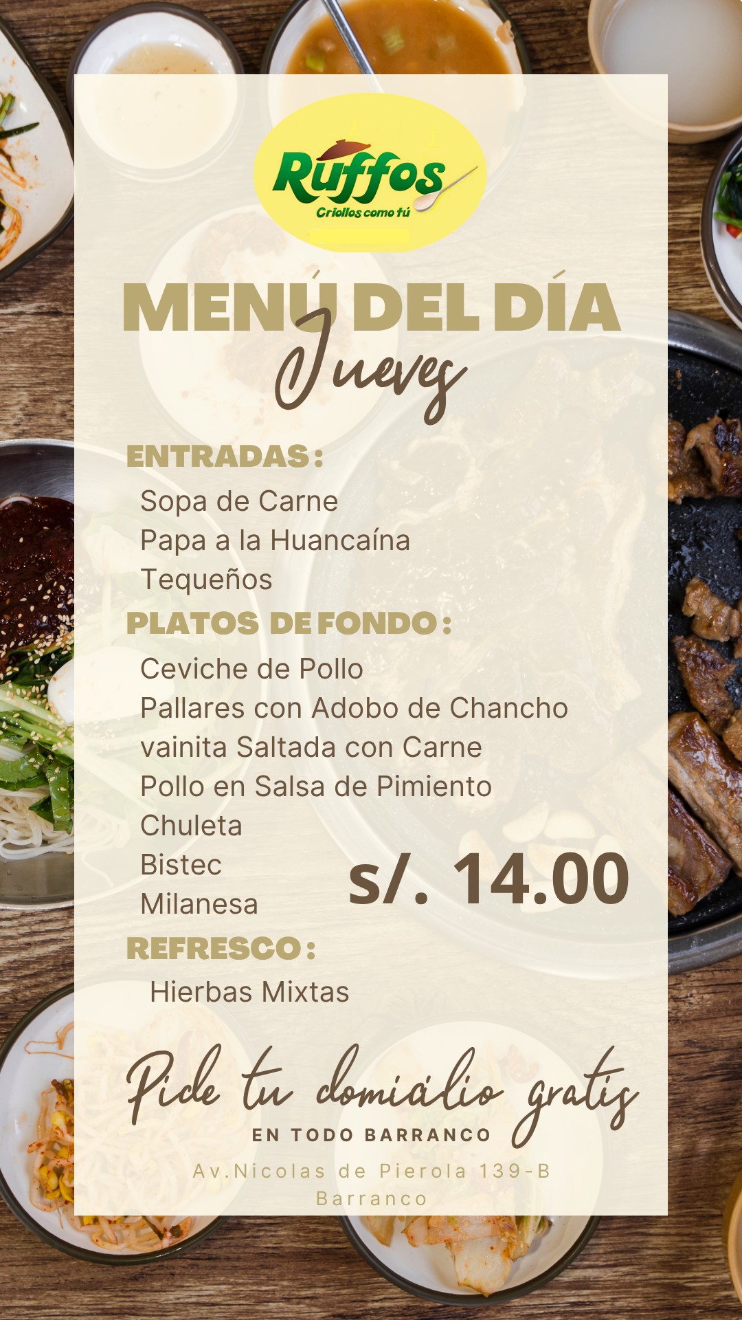Restaurante Ruffos | Barranco
