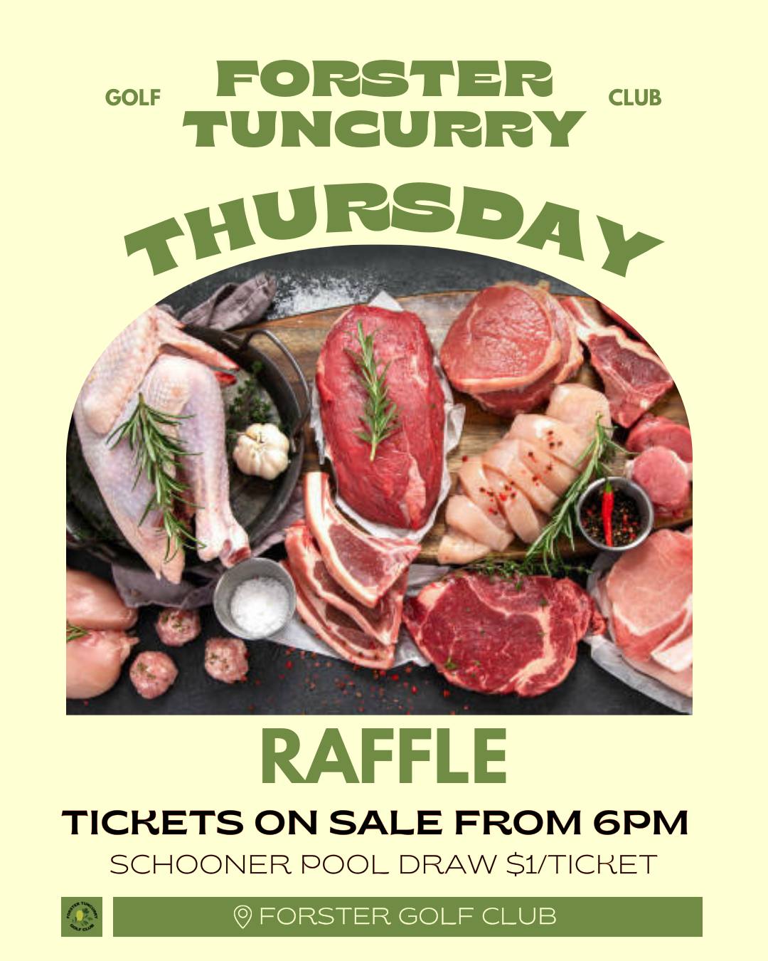 Forster - 🎟️ Thursday Raffles are ON at FTGC!🎟️ Join us tonight for our ...