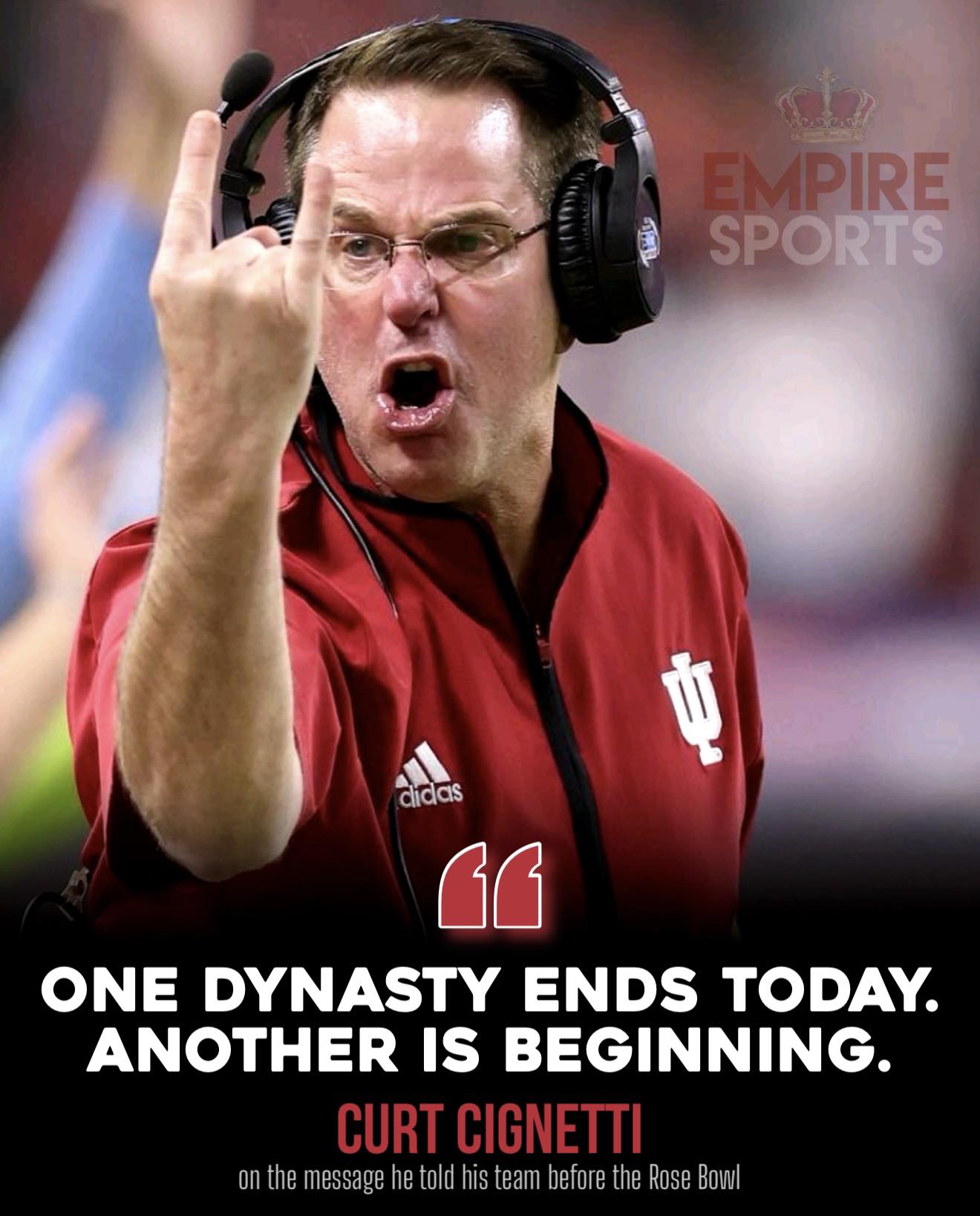 Empire Sports - HOOSIERS: Curt Cignetti the next Nick... | Facebook