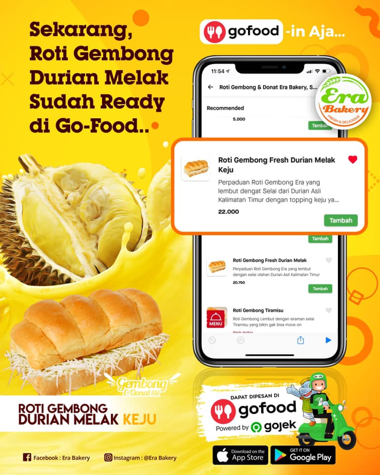 Era Bakery - [ROTI GEMBUNG ERA] Halo Sahabat Eraku