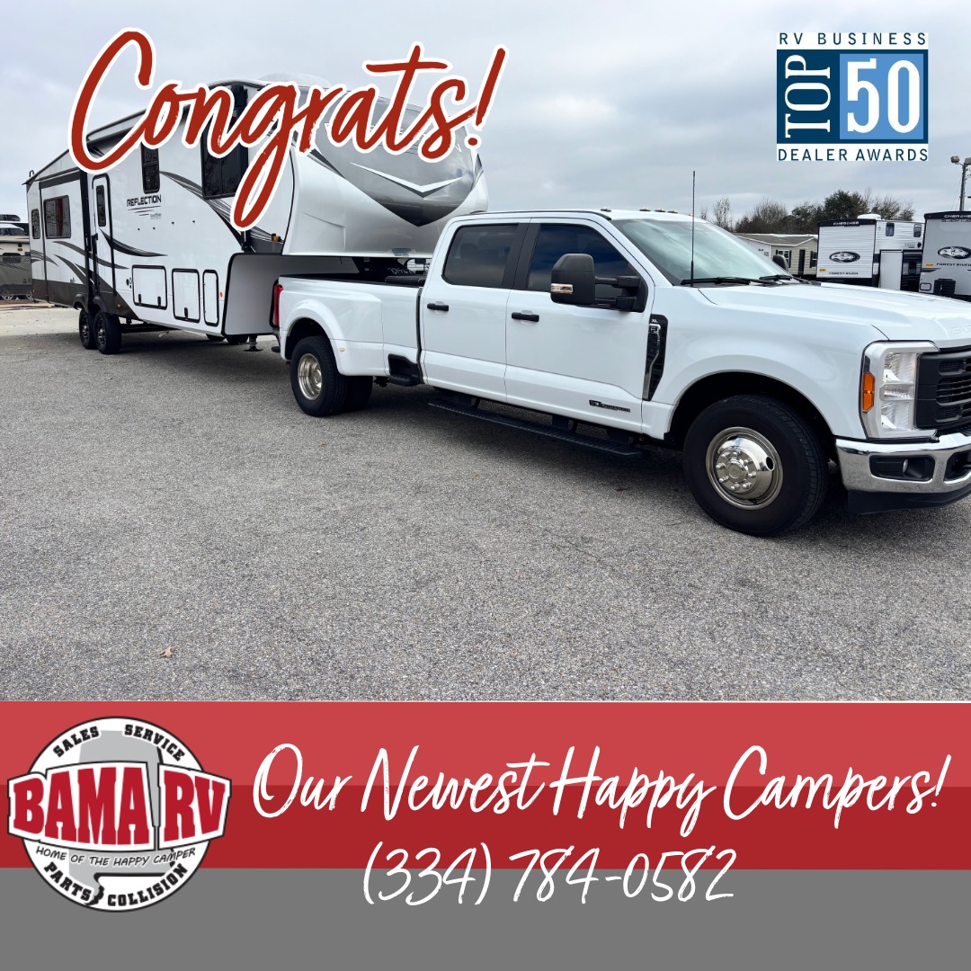 Bama RV - 🎄 Congratulations to Our Newest Happy Camper!... | Facebook