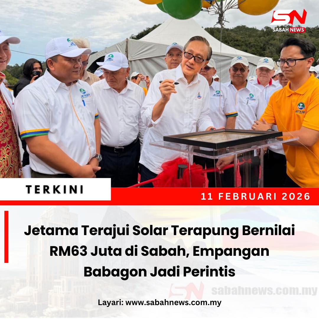 SabahNews - #SolarTerapung Jetama Sdn Bhd mencatat sejarah apabila ...