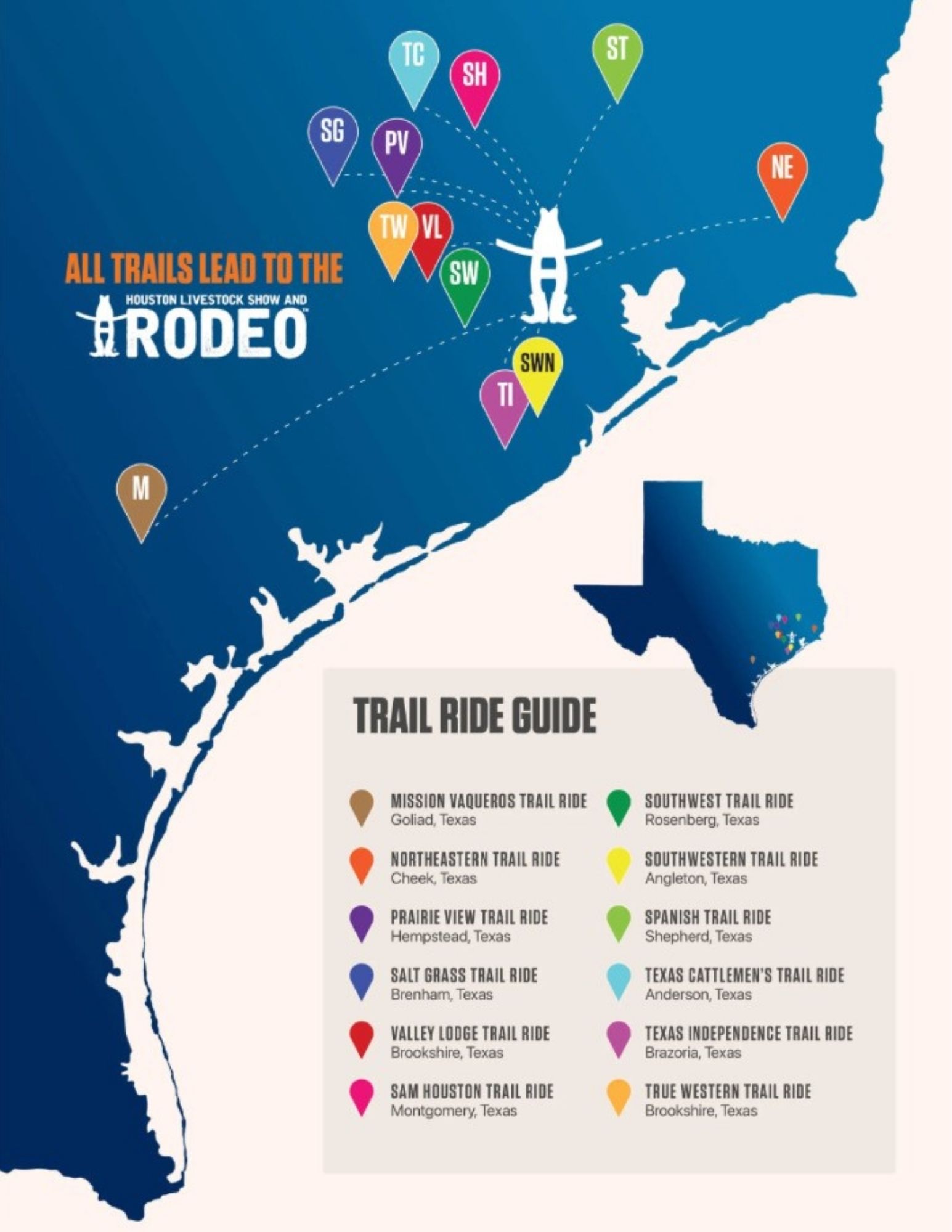 City - RODEOHOUSTON Trail Riders will begin arriving to our area ...