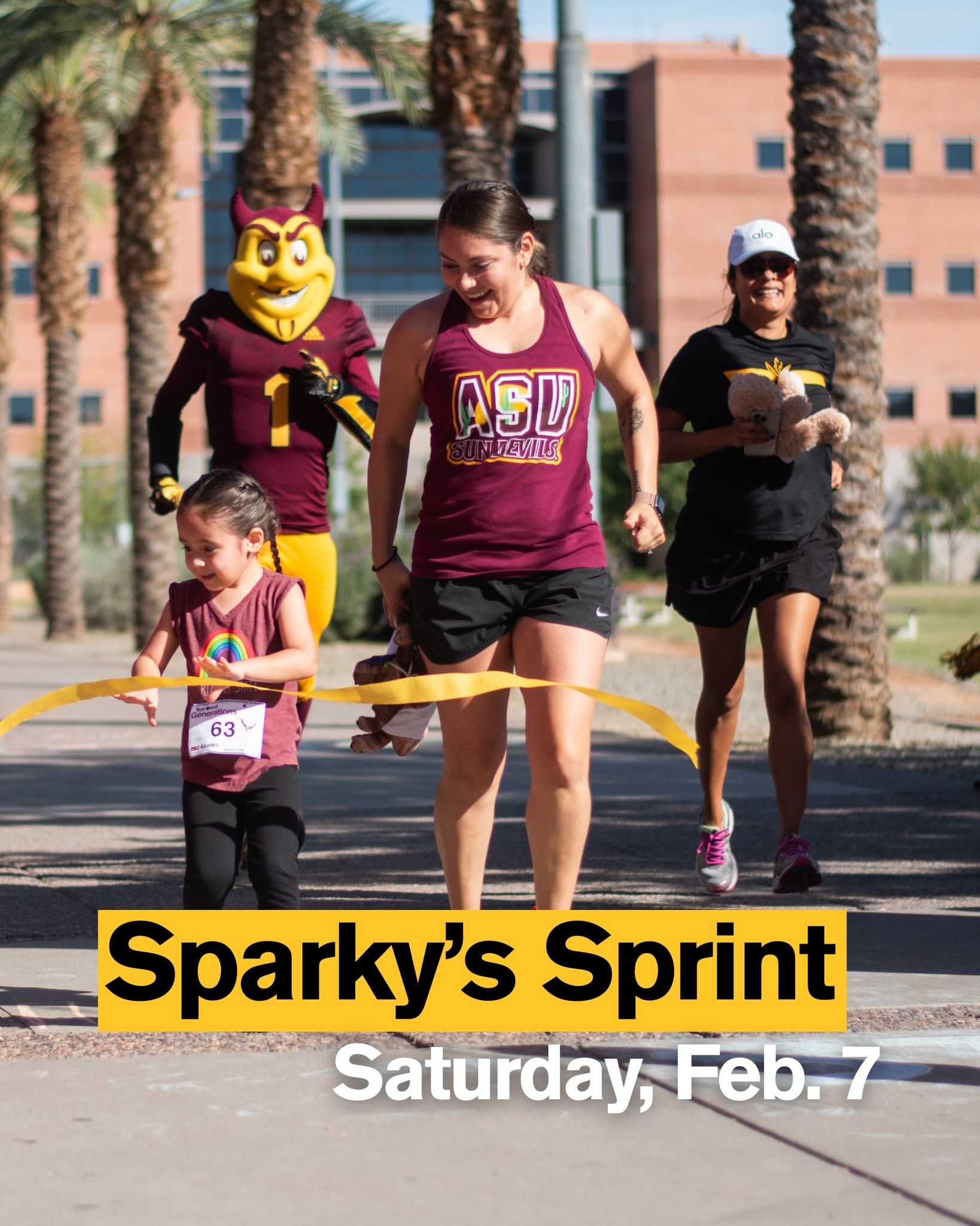 Lace up, Sun Devils! Sparky