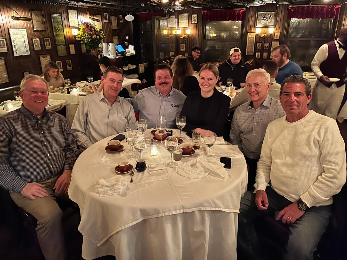 Dress code for Keens Steakhouse on Sunday evening?