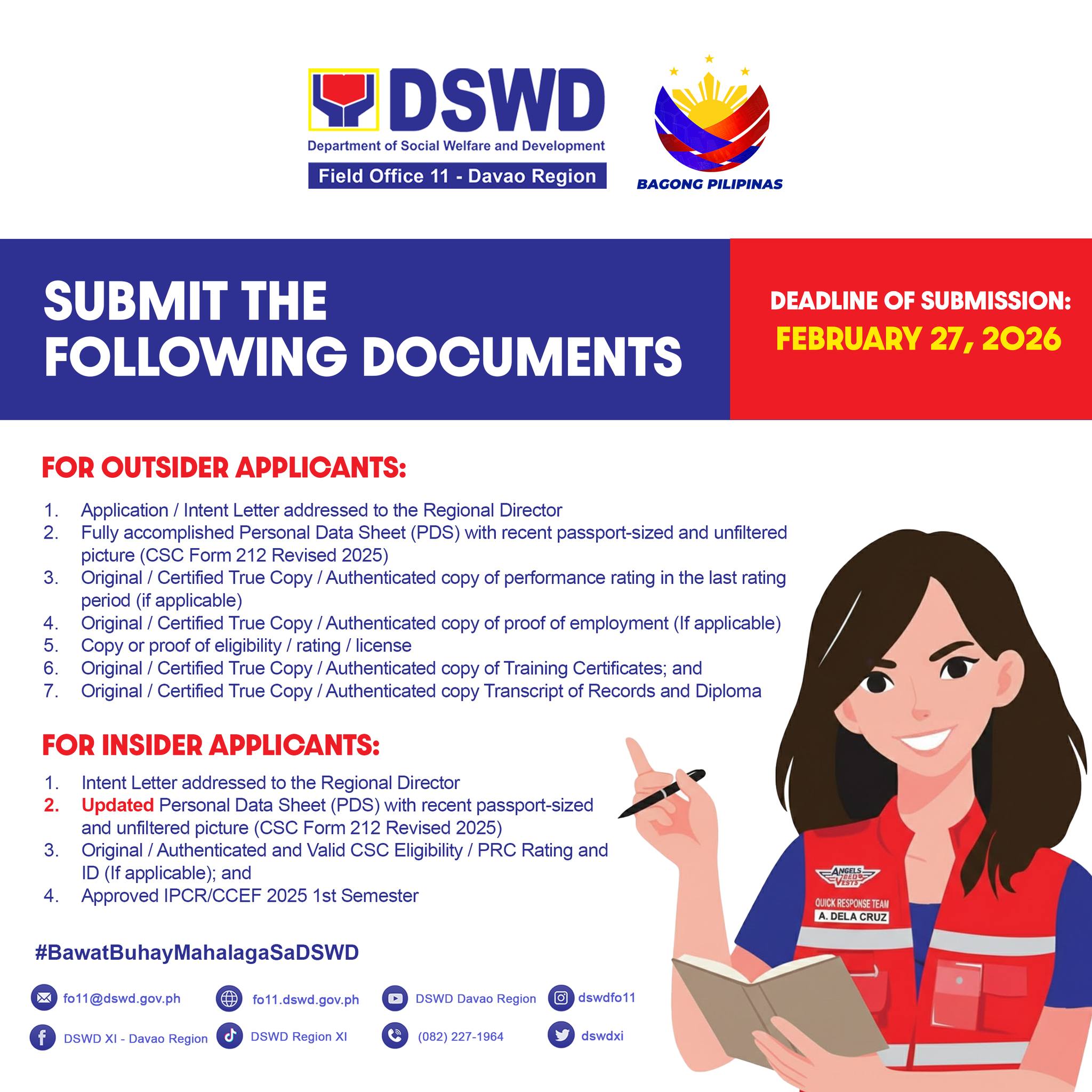 DSWD XI - Davao Region added a... - DSWD XI - Davao Region
