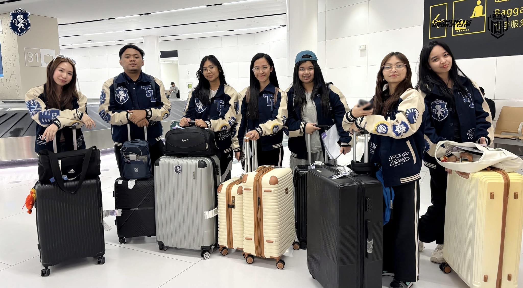 One - THE GIRLS ARE NOW IN RIYADH 🇸🇦 Team Liquid PH have safely arrived ...