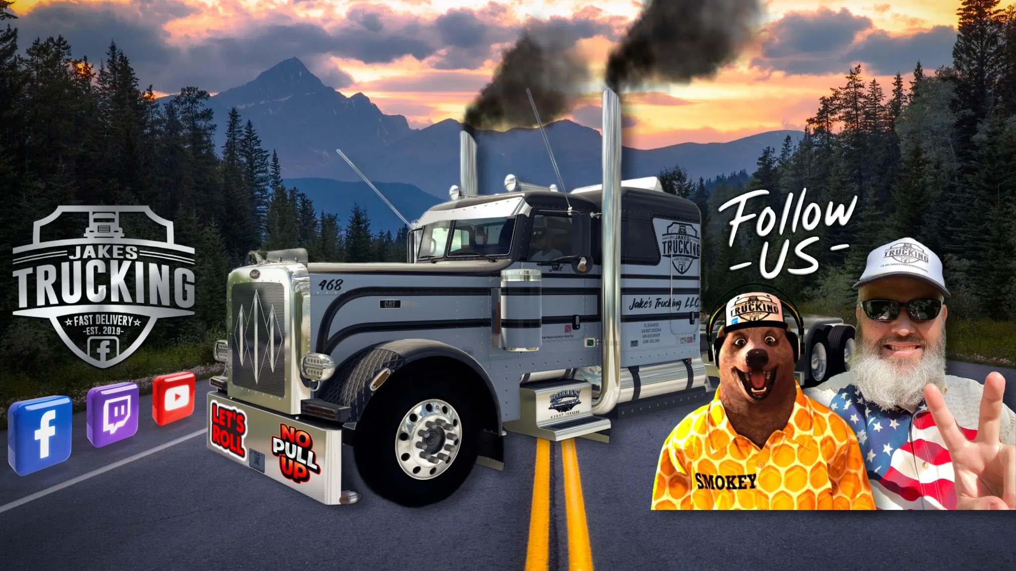 Jake's Trucking Designs • Full ATS Gaming