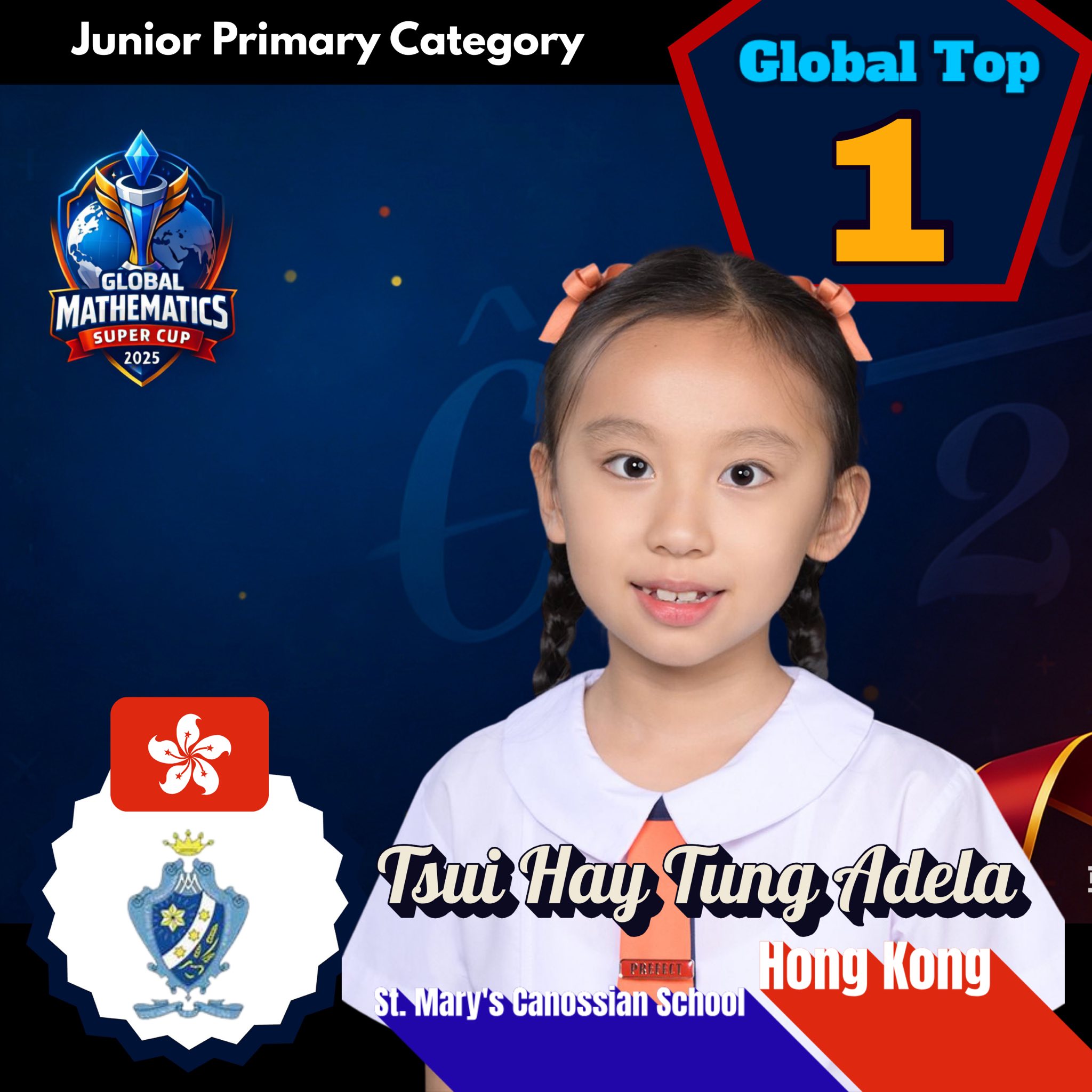 🎉 Big Cheers for the GMSC 2025 Junior Primary Category Global Top