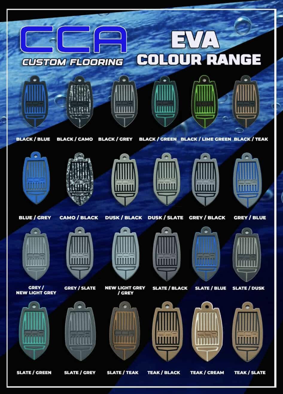 Our updated color range chart is... - CCA Composite Boards | Facebook