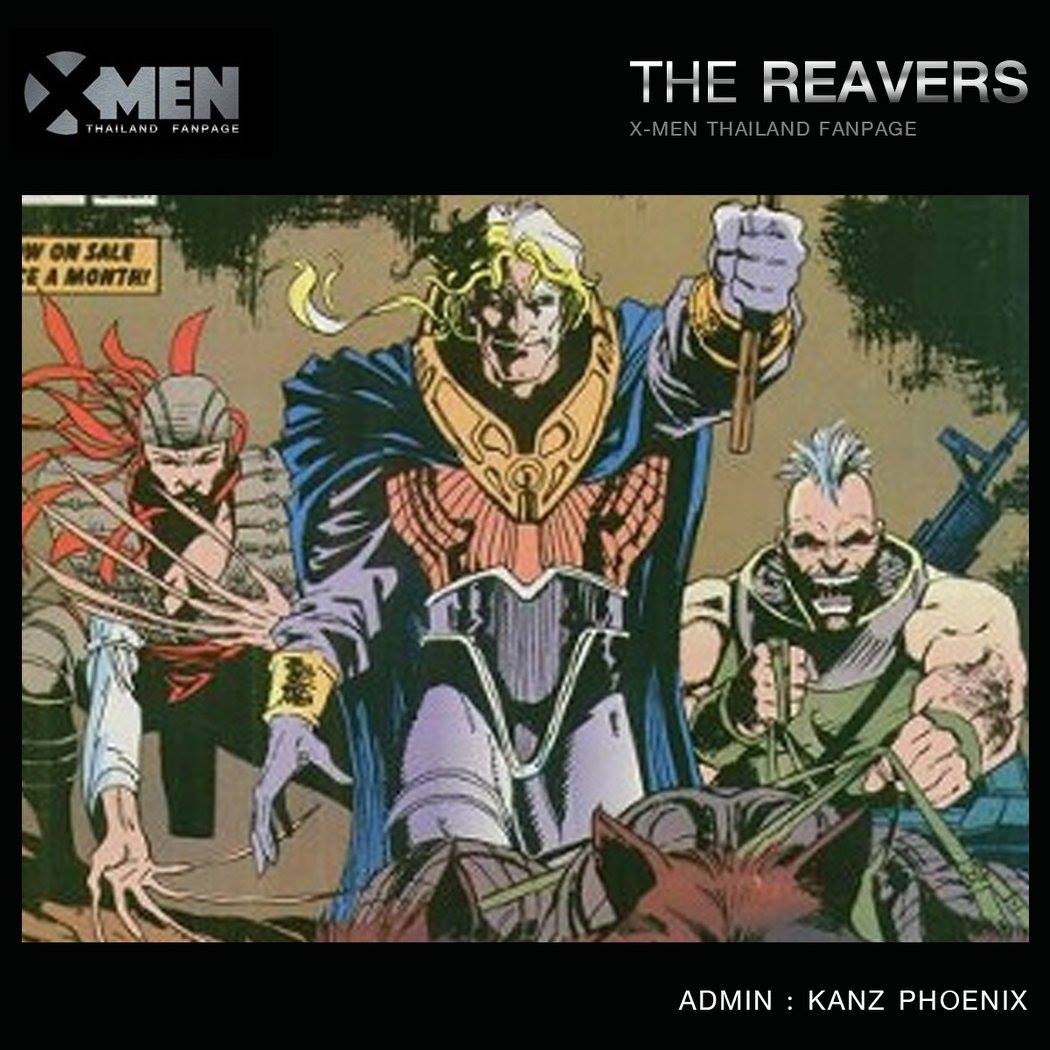 X-Men Thailand Fanpage - 2. จุดกำเนิดของ The Reavers สมาชิกคนแรกของทีม ...