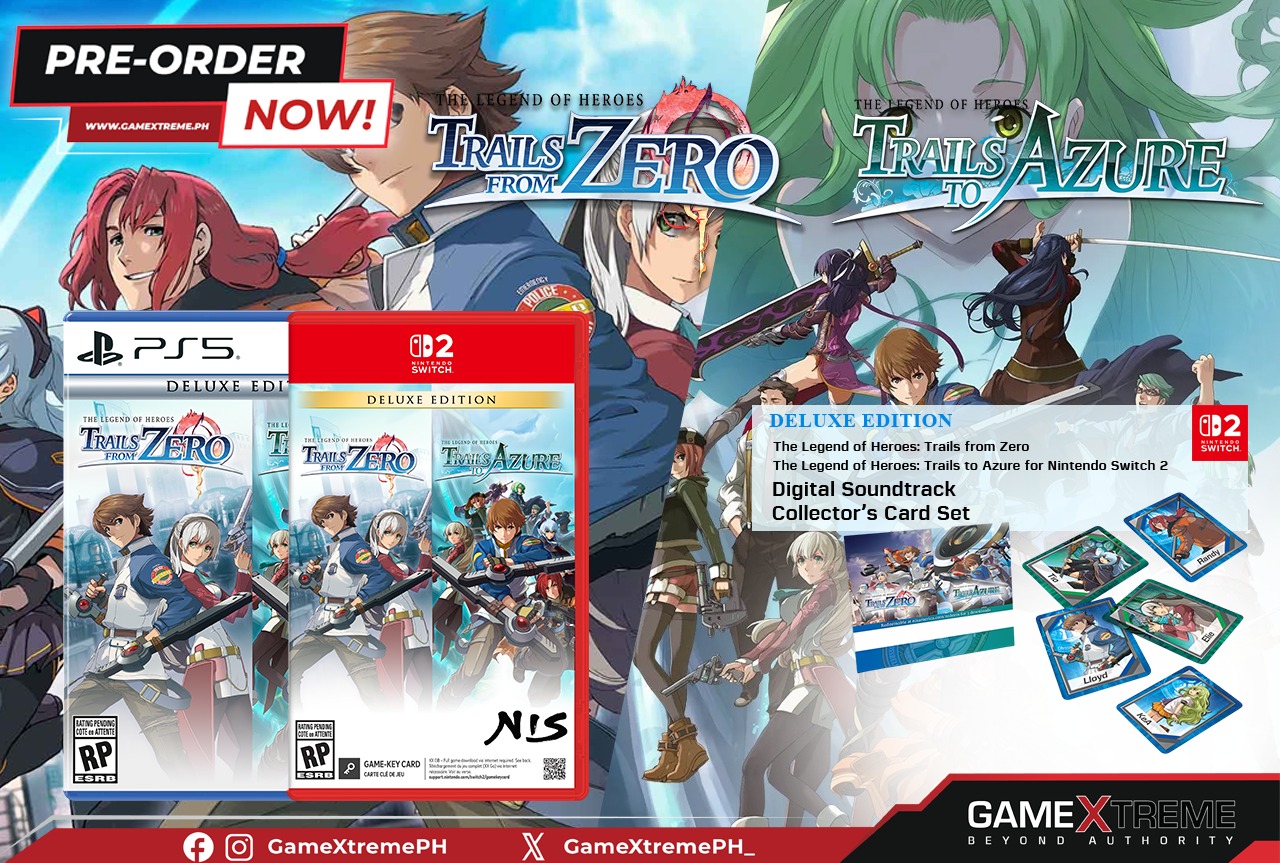 PlayStationソフト3点➕任天堂Switch Pre-order. PlayStation 5 / Nintendo Switch 2 The Legend of Heroes