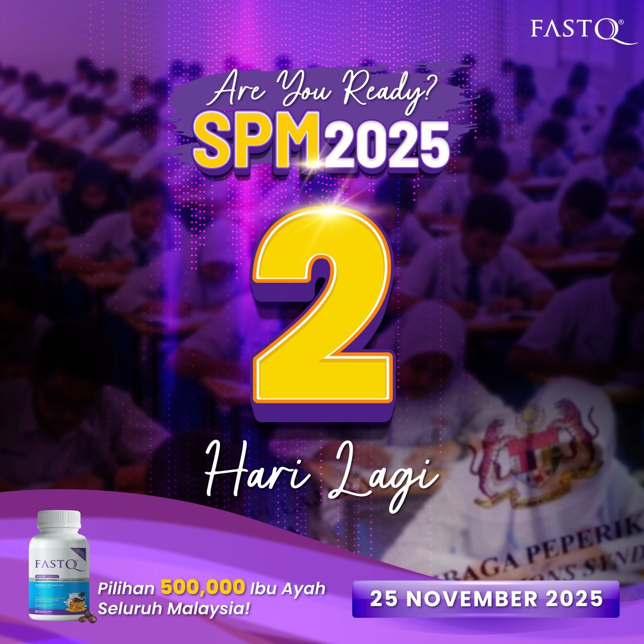 Fast - 🔥 COUNTDOWN SPM 2025 🔥 Semakin hampir ke dewan peperiksaan ...