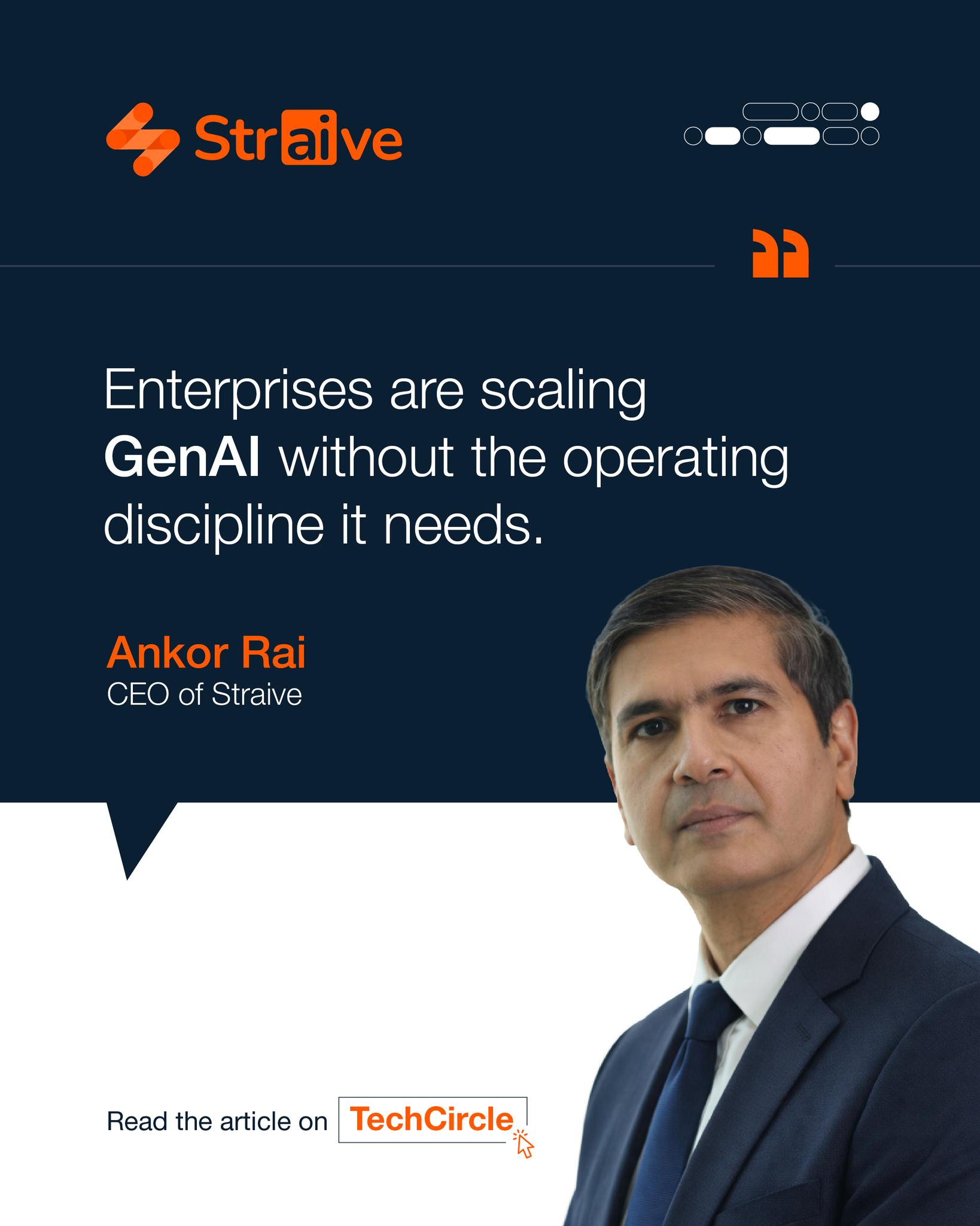 Straive - 𝐆𝐞𝐧𝐀𝐈 𝐩𝐢𝐥𝐨𝐭𝐬 𝐚𝐫𝐞 𝐞𝐚𝐬𝐲. 𝐏𝐫𝐨𝐝𝐮𝐜𝐭𝐢𝐨𝐧 𝐢𝐬 𝐰𝐡𝐞𝐫𝐞 𝐭𝐡𝐞 𝐫𝐞𝐚𝐥 𝐰𝐨𝐫𝐤 ...