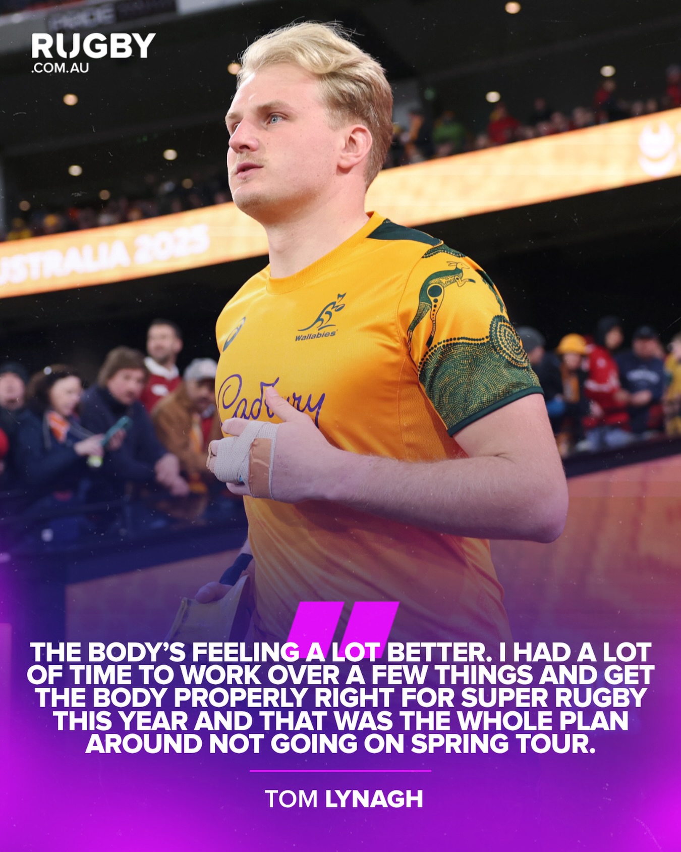 rugby.com.au - Queensland Reds and Wallabies flyhalf Tom Lynagh had put ...
